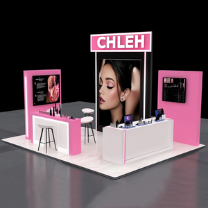 Инновационный 6x6 м портативный выставочный стенд для выставки красоты, дисплей, световой короб, светодиодный стенд, Модульный Выставочный стенд - Product Image 5