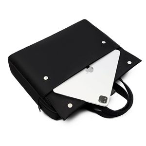 Maletín para Portátil Impermeable y Ligero, Maletín de Negocios, Bandolera Portátil de Gran Capacidad para Oficina, Maletín para Portátil para Hombre - Product Image 5