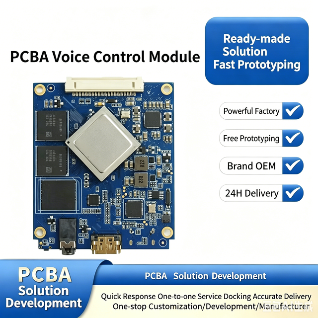Free Prototyping Brand OEM PCBA Voice Control Module