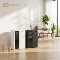 Diffuseur d'arômes électrique Tonemy 500 ml, purificateur d'air, contrôlé par application, WiFi intelligent, montage mural, conception à deux fluides, fonctionnement silencieux à 30 dB
