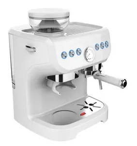 מטחנת קפה מכונה עם חלב מקציף אספרסו מקצועי אוטומטי Expresso קפה מכונה יצרנית