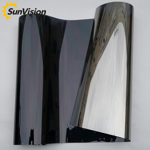 Film de protection pour vitres de voiture noir polarisé effet vision unidirectionnelle, film réfléchissant en titane pour bâtiments, prix usine - Product Image 5