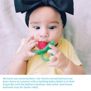 Sans BPA fraise doux mâche anneau <span class=keywords><strong>de</strong></span> <span class=keywords><strong>dentition</strong></span> drôle bébé jouets <span class=keywords><strong>de</strong></span> <span class=keywords><strong>dentition</strong></span> Silicone bébé molaire anneau <span class=keywords><strong>de</strong></span> <span class=keywords><strong>dentition</strong></span> usine en gros - Product Image 6