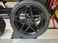 Jantes forgées argentées FF11 de 28-24 pouces pour Porsche Panamera 911 991 992 Taycan BMW Mercedes 5x130 5x120