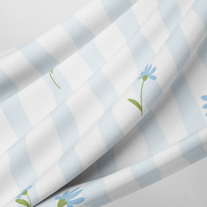 Tela de algodón de bambú de Jersey impresa personalizada, tejido de bambú y algodón de punto de elastano para ropa - Product Image 5