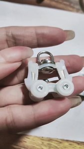 Curtain Roller Old-fashioned Track Pulley Straight Rail Curved Rail Hook Ring Slide Rail Accessories, Wholesale Big Discount - Product Image 3