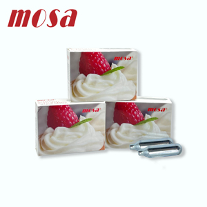 8g Cream Charger frusta per uso alimentare per prodotti crema 8.5g Mosa Whip Cream Charger - Product Image 2