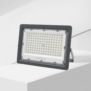 OUTLUX E033 Fábrica <span class=keywords><strong>de</strong></span> Origen <span class=keywords><strong>Precio</strong></span> Bajo 30w 50w 100w 150w 200w IP65 6500K AC Reflector LED para Jardín, Estadio y Exteriores - Product Image 1