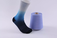 The Factory Produces All Kinds of High Quality Socks Yarn 100% Polyester Spinning Polyester Color Yarn