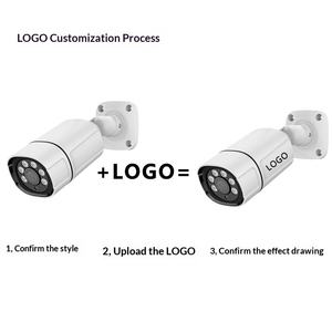 户外 POE 5MP IP66 子弹型摄像机 CMOS 传感器 夜视功能 内置警报器 运动检测功能 内置麦克风 1 年保修 SDK - Product Image 3