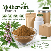 Poudre d'extrait de mère-de-Dieu LongBio (Leonurus Japonicus) 10:1 – Ingrédient végétal naturel pour capsules, comprimés, boissons et compléments alimentaires