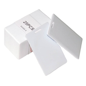 13.56Mhz <span class=keywords><strong>RFID</strong></span> 0.9Mm Dày NFC Không Thấm Nước Trống Gần Thẻ Kinh Doanh Thẻ Tương Thích Với 1K Chip Cho Khách Sạn 125KHz Tần Số - Product Image 4