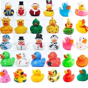 Calendrier de Noël avec canards en caoutchouc, jouet de bain canard en caoutchouc, cadeaux de Noël créatifs - Product Image 3