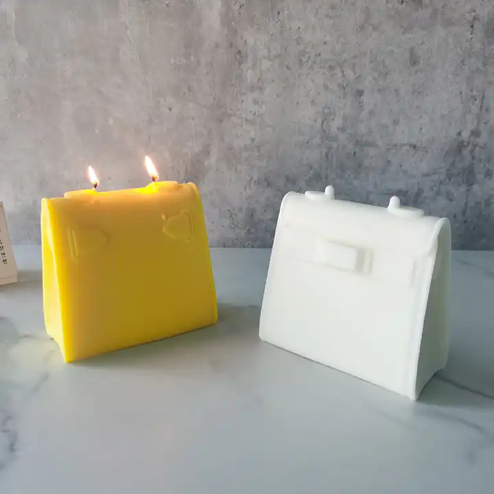 New mold Fashion Women's Handbag Candle Mold Luxury Girl Wallet Silicone  Mold Lady Purse Bag Scented