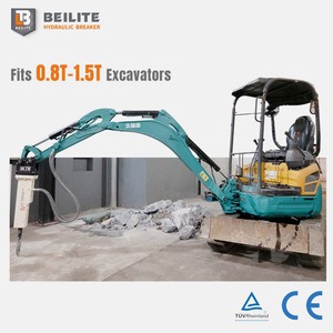 Beilite BLT-45B 0.8-1.5t Mini Excavator <strong>Hydraulic</strong> <strong>Breaker</strong> with Pump 45mm Chisel 140 Bar Pressure for Mining &amp; Demolition - Product Image 3