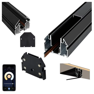 Rail lumineux LED moderne en aluminium 3500K blanc chaud SMD dimmable à montage en surface pour magasin de détail - Product Image 1