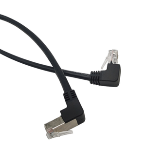<span class=keywords><strong>Câble</strong></span> de raccordement Cat6 UTP à angle de 90 degrés, <span class=keywords><strong>câble</strong></span> d'extension USB personnalisé, <span class=keywords><strong>câble</strong></span> RJ45 femelle OEM <span class=keywords><strong>Cat</strong></span> <span class=keywords><strong>5e</strong></span> <span class=keywords><strong>Cat</strong></span> 8 <span class=keywords><strong>Ethernet</strong></span> - Product Image 1