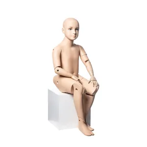 KM06逼真儿童人体模型全身时尚橱窗展示人体模型儿童幼儿人体模型