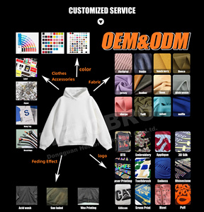 Felpa con Cappuccio Personalizzata con Stampa Integrale in Cotone Pesante 480gsm, Stile Vintage Streetwear, Camouflage Reversibile con Zip per <span class=keywords><strong>Uomo</strong></span> - Product Image 6