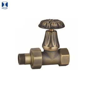 Pack de vannes thermostatiques angulaires en laiton traditionnel pour radiateurs en <span class=keywords><strong>fonte</strong></span> - Product Image 3