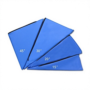 Coussin triangulaire de soutien dorsal pour la rééducation et le massage - Product Image 5