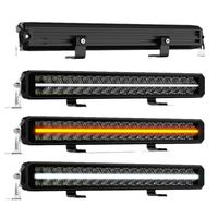 Barra de Luz LED de Doble Fila de 10-30V, Antideslumbrante, de Alta Intensidad, para Techo de Vehículos Todoterreno