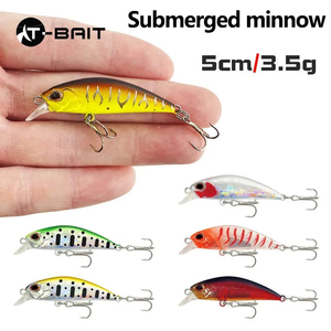 เหยื่อตก<span class=keywords><strong>ปลา</strong></span>พลาสติกแบบแข็งพร้อมตะขอ3ชิ้นเหยื่อตก<span class=keywords><strong>ปลา</strong></span>ขนาด5ซม./3.5ก. - Product Image 3