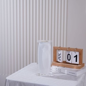 Jarrón acrílico minimalista de diseño cuadrado, maceta ligera para plantas hidropónicas, decoración artística - Product Image 4