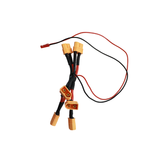 สายควบคุม XT30กำหนดได้เองสายเคเบิลแปลงสัญญาณเร็วสายเชื่อมต่อแบตเตอรี่ลิเธียมแบบเสียบปลั๊กสายควบคุมสายไฟโดรน - Product Image 5