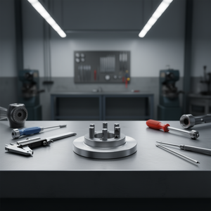 Bride de fixation Fervi avec broches, montage à 5 broches pour une maintien de précision - Product Image 3