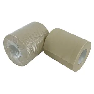 Competitive Price Embossed 3ply Bamboo Pulp Hotel Bathroom Toilet Tissue Paper Roll