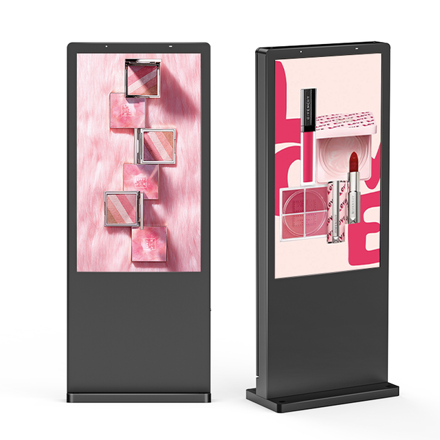 High Brightness 2000Nits Waterproof Outdoor LCD Kiosk Screen 43/55/65/75/86 Inch Commercial Advertising Display for Outdoor