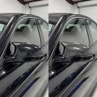 Coque de rétroviseur en fibre de carbone de remplacement TIYPEOR RHD pour BMW M3 M4 F80 F82 F83 F87 M2C, coque de voiture en carbone véritable, pièces automobiles