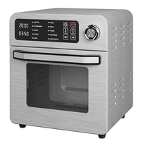 2024 usine 15 litres bouton rotatif contrôle rôtissoire intelligente 8L 9L 10L 12L 13L 16L 24L numérique 15L friteuse à air four