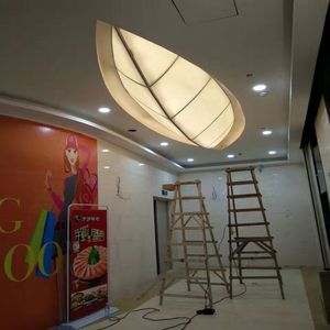 Toàn Cầu Nguồn Ban Đầu Ý Tưởng Thiết Kế Gỗ Tấm Anh Thả Lá Trần Vải Căng Trần - Product Image 2