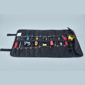 35 Pockets <b>Tool</b> Roll-Up Bag Portable, Visible <b>Storage</b> Bag with 20 Interior Pockets for Wrenches, Screwdrivers, Pliers, and <b>Tools</b> - Product Image 2