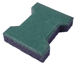 Dalles de sécurité en caoutchouc antidérapantes et résistantes à l'usure en forme d'os de chien pour terrains de tir - Vente en gros - Product Image 3