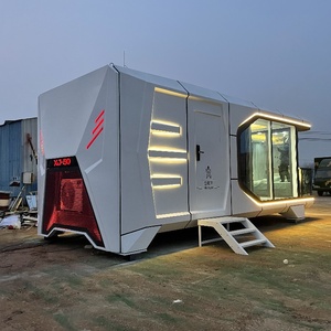 Casas Prefabricadas <span class=keywords><strong>de</strong></span> Lujo <span class=keywords><strong>de</strong></span> 2 Dormitorios Completamente Amuebladas en Oferta, Casas Pequeñas Prefabricadas Modernas y Económicas, Construcción <span class=keywords><strong>de</strong></span> Villas en Contenedores - Product Image 4