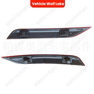 ไฟท้ายรถลายทะเลสาบหมาป่าสำหรับรถ Volkswagen Polo 6C 2014-17 ABS อะไหล่เปลี่ยนหลอดไฟ - Product Image 5