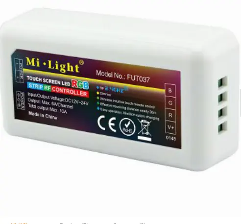2.4G 4-ZONES Mi-light RGB LED Strip Controller FUT037