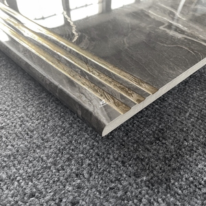 Baldosas de Porcelana Esmaltada para <span class=keywords><strong>Piso</strong></span>, Estilo Mármol, Gris Dorado, Antideslizantes, de Lujo para Interiores, Resistentes al Agua, 470x1200mm - Product Image 2