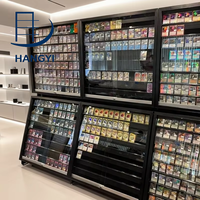 Vitrine de présentation pour cartes à collectionner en acrylique et métal Hangyi.factory, pour cartes de baseball et de sport, présentoir en acrylique et métal