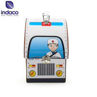 Maleta de Juego de Cartón con Diseño de Ambulancia para Niños, Modelo Doctor Innovador 2026, para Almacenamiento de Juguetes