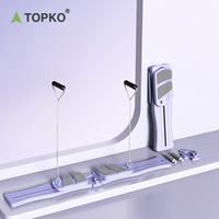 TOPKO-Planche de ventre saine de type fendu pour usage domestique, roue multifonctionnelle Pilates Ab