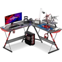 Bureau d'angle pour PC Esports, design moderne et minimaliste, idéal pour la maison, le bureau ou l'étude, table double pour deux personnes, fabriqué en Chine