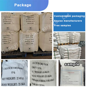 Granulados de Cloreto de Cálcio CaCl2 para Descongelamento de Estradas Sal Industrial para Derretimento de Neve - Product Image 2