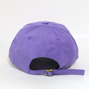 หมวกเบสบอลมีปีกโค้งผ้าคอตตอนสำหรับทั้งชายและหญิง6แผ่นปักโลโก้ได้ตามต้องการ - Product Image 4