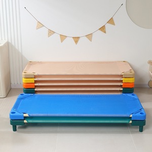 Nursery Mesh Netting <strong>Bed</strong> with Steel Frame Minimalist Modern Design for Early Education &amp; Daycare Babies' Nap <strong>Bed</strong> Folding Cot - Product Image 3