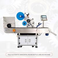 Machine d'étiquetage horizontale à haute performance et stabilité, sans bulles, pour tubes de sang, sachets, seringues, sirops, ampoules et flacons de biotechnologie