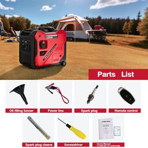 <span class=keywords><strong>Generator</strong></span> Inverter bensin sunyi, <span class=keywords><strong>Generator</strong></span> rumah kuat kedap suara 223cc arus stabil 5000W 5.5W 230/120V - Product Image 4